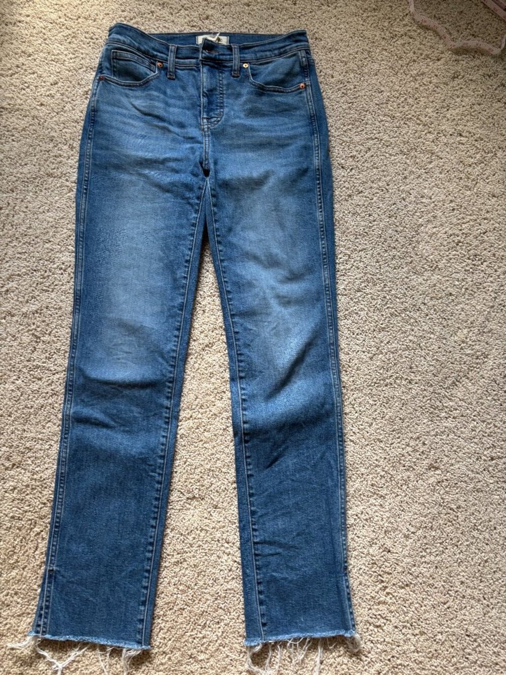Madewell Mid-Rise Stovepipe Jeans